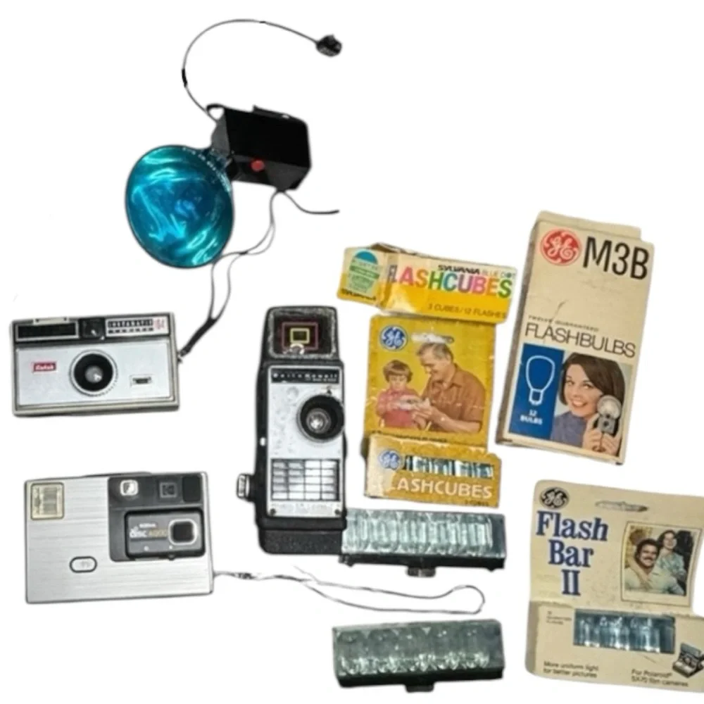 Kodak Vintage Camera and Accessories Bundle